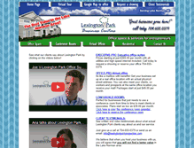 Tablet Screenshot of lexingtonparkproperties.com